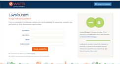 Desktop Screenshot of lavalo.com