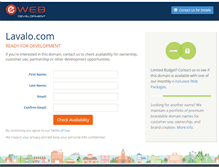 Tablet Screenshot of lavalo.com